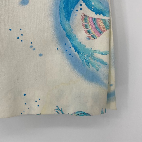 COPY - Versace Jeans Couture beachy ocean seahorse print sheath dress women's s… - Picture 14 of 14